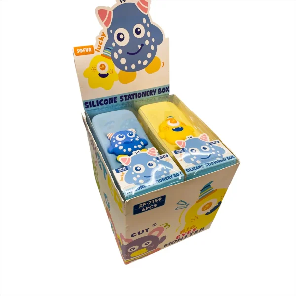 Penar borseta silicon- Big Eyes Monstar - imagine 5
