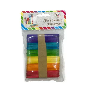 Set creativ Bete De Ingetata 1.5x8cm (lemn colorat)