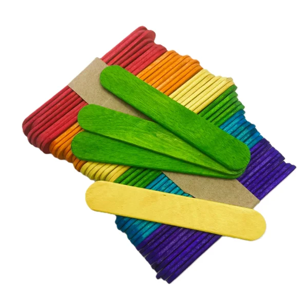 Set creativ Bete De Ingetata 1.5x8cm (lemn colorat) - imagine 2