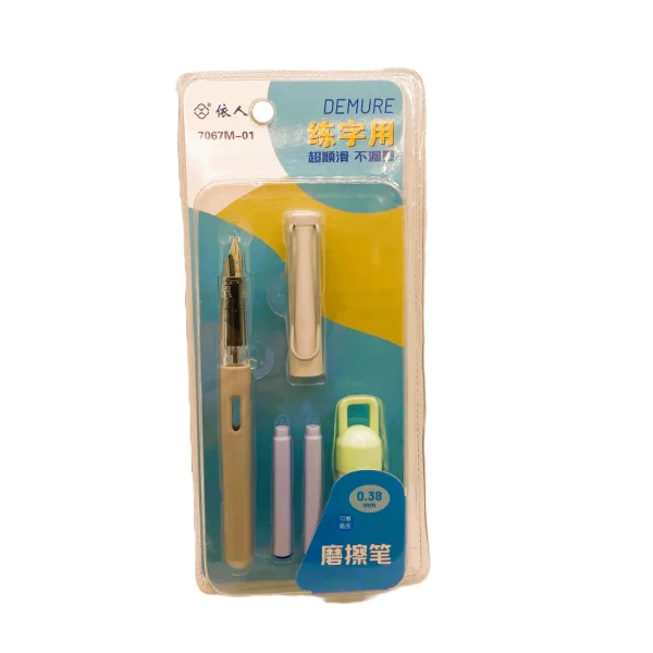 Stilou cu radiera 7067M-01/blister - imagine 3