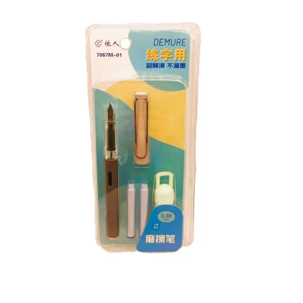 Stilou cu radiera 7067M-01/blister - imagine 2