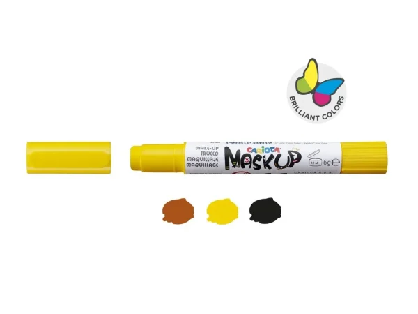 Set pictura pe fata Carioca Mask-Up 3/set - Animals - imagine 2