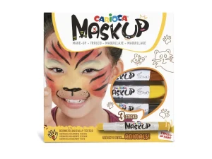 Set pictura pe fata Carioca Mask-Up 3/set – Animals