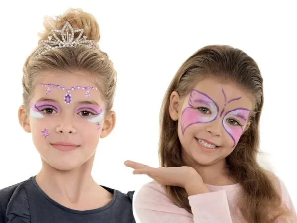Set pictura pe fata Carioca Mask-Up 3/set - Princess - imagine 3