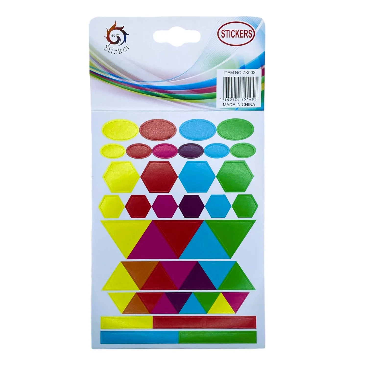 Abtipild 10 folii/set 11x15cm (Litere/Cifre/Inimi/Stelute,Figuri geometrice) 6 modele - imagine 5