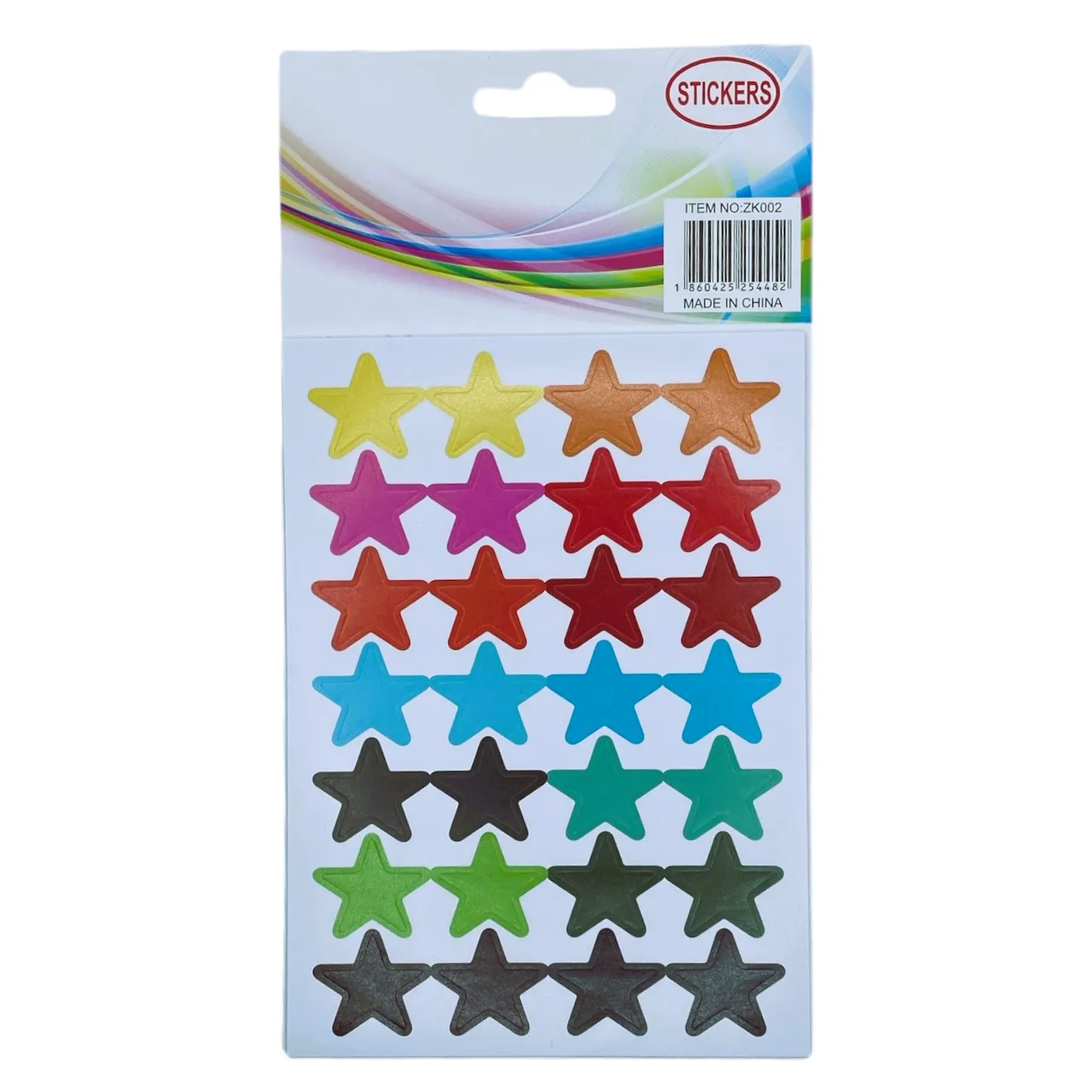 Abtipild 10 folii/set 11x15cm (Litere/Cifre/Inimi/Stelute,Figuri geometrice) 6 modele - imagine 2