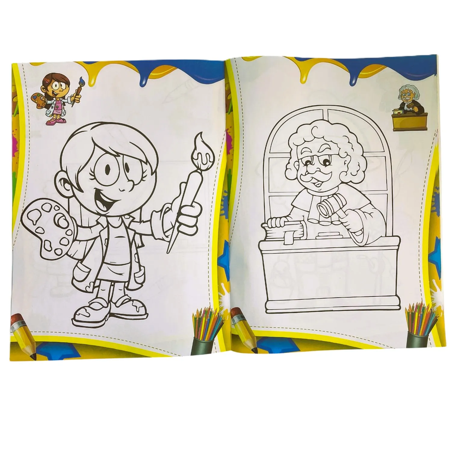 Carte de colorat - Ocupatiile (12 pag.) - imagine 3