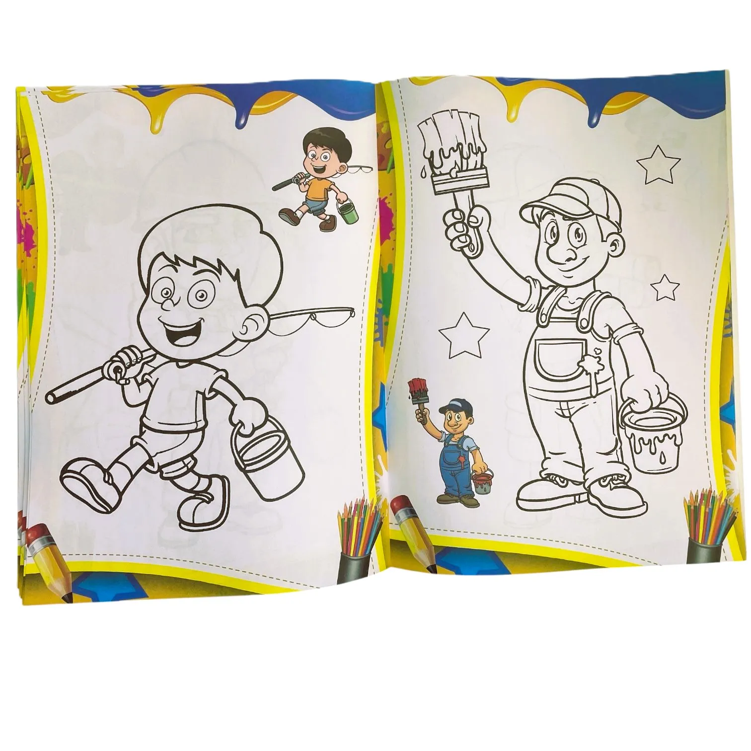 Carte de colorat - Ocupatiile (12 pag.) - imagine 2