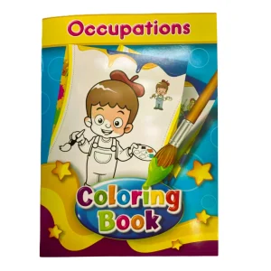 Carte de colorat - Ocupatiile (12 pag.)