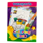 Carte de colorat -Transporturile (12 pag.)