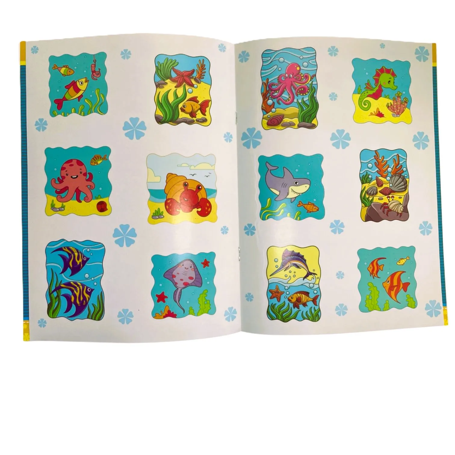 Carte de colorat "Draw and color" (12 pag. +2 pag. stickere) - imagine 8