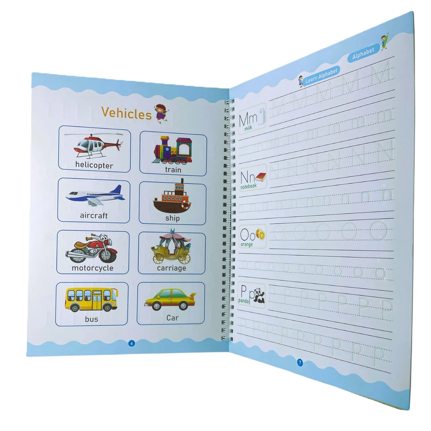 Carte de exercitii Sank Magic - Literele - imagine 5