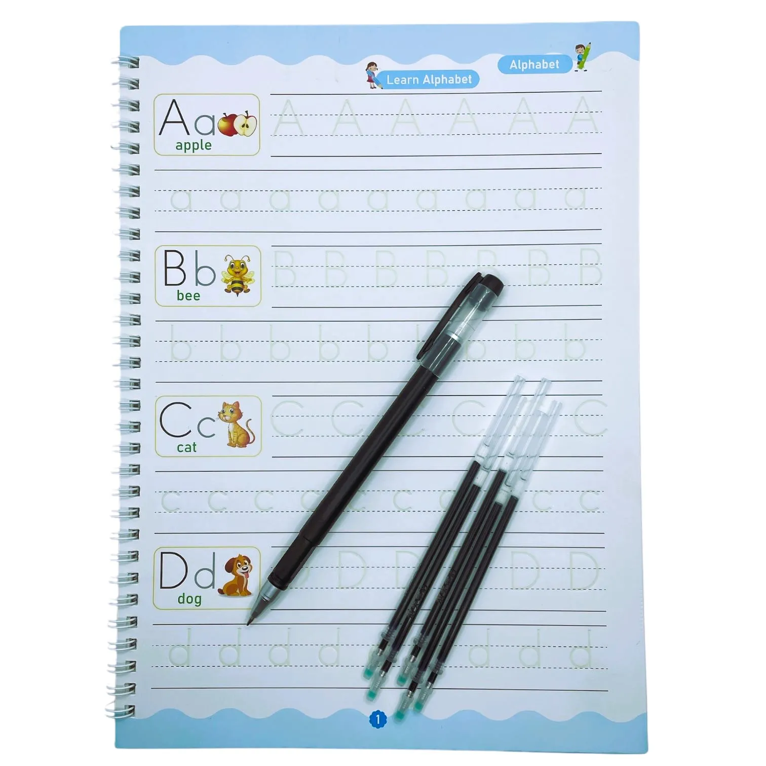 Carte de exercitii Sank Magic - Literele - imagine 2