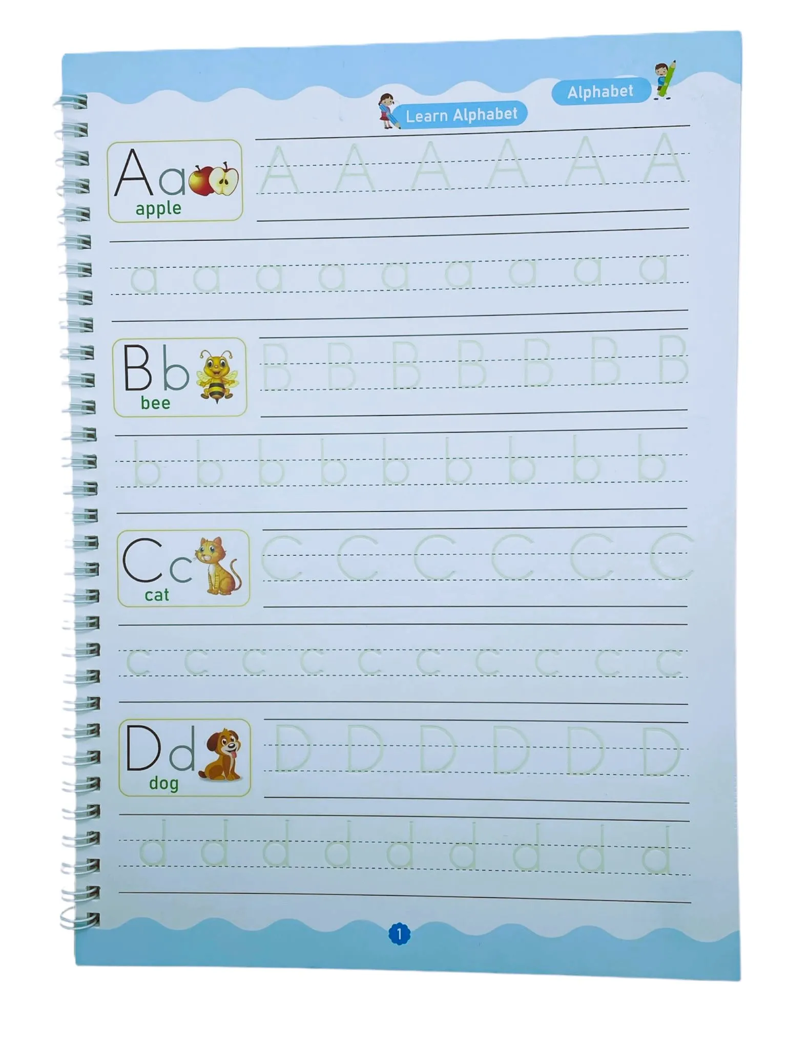 Carte de exercitii Sank Magic - Literele - imagine 4