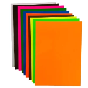 Hartie glasata autocolanta A4 10cul/set