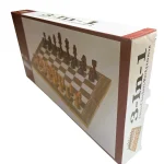 Joc 3 in 1 Table, Dame si Sah (cutie lemn 39.5cm)