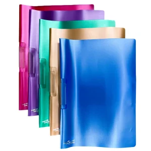 Dosar din plastic cu clema pivotanta