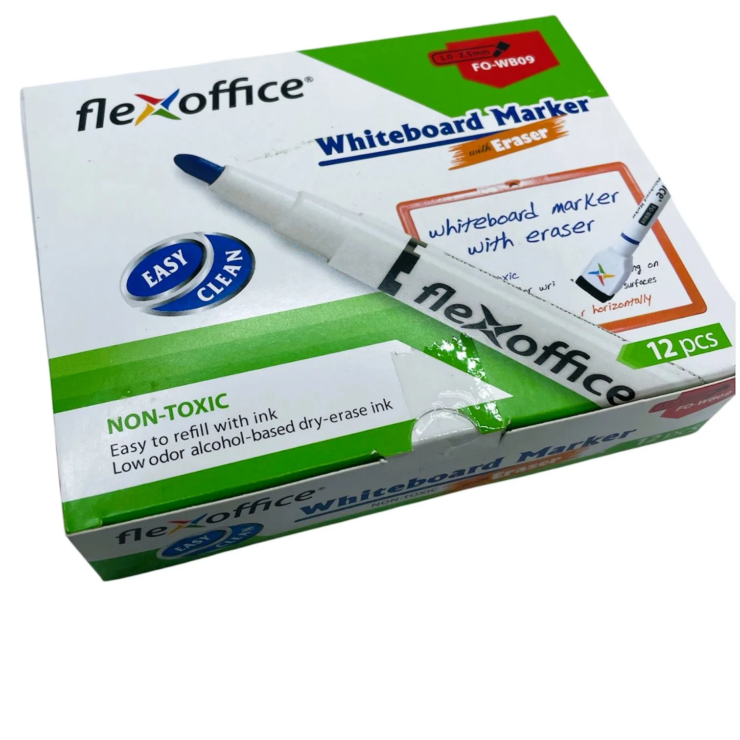 Marker tabla cu burete Flexoffice - imagine 2