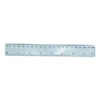 Rigla pvc transparenta 20 cm