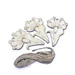 Set creativ Decoratiuni din lemn 3/set (diverse modele)