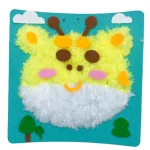 Set creativ de cusut Tablou pufos 19x19cm