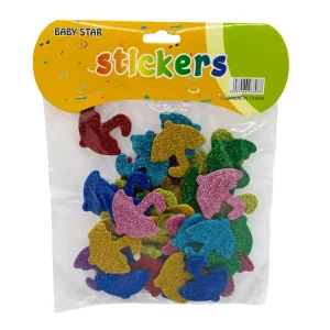 Set creativ Umbrele colorate cu sclipici