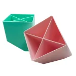 Suport birou 4 compartimente pvc FS-6804