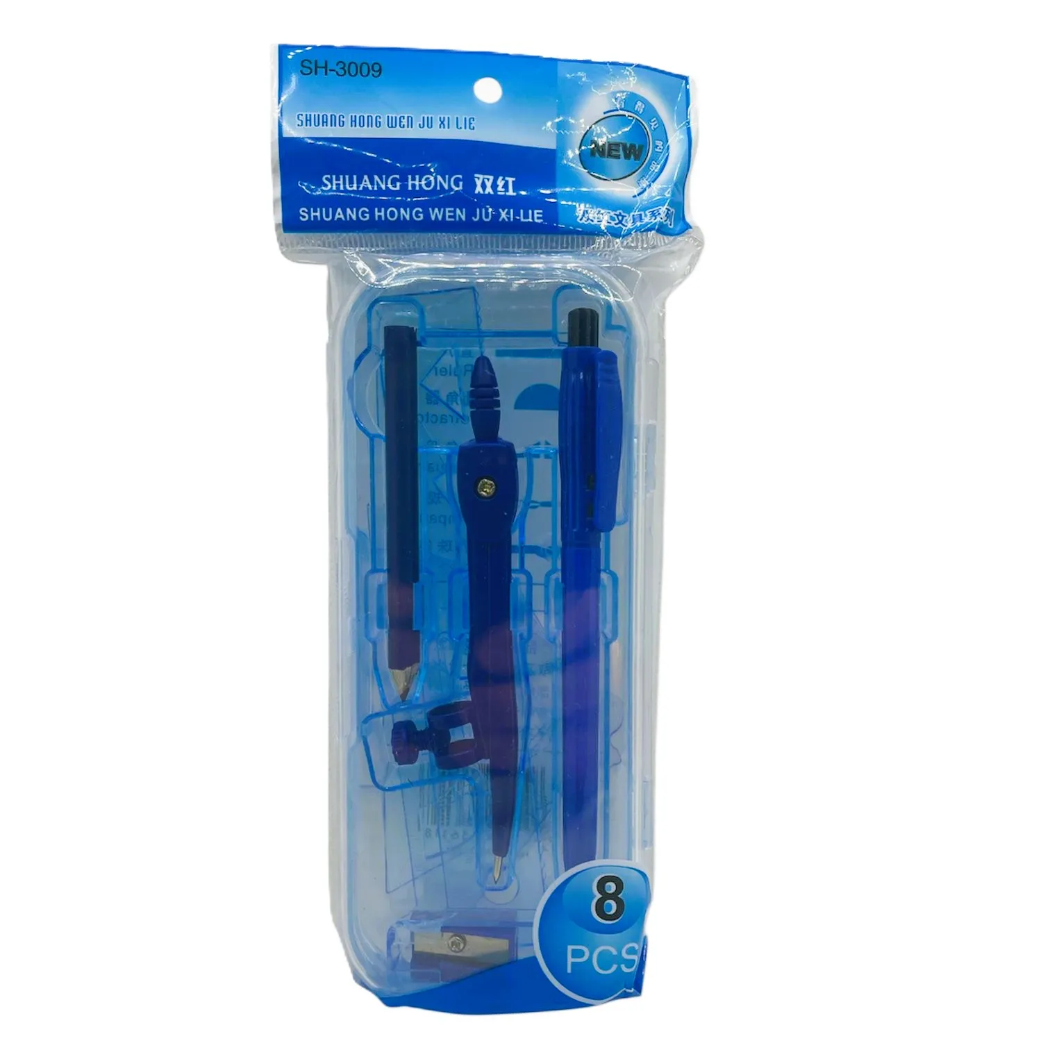 Trusa geometrie cu 8 pcs - imagine 5