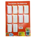 Tabel didactic Invatam Scaderea
