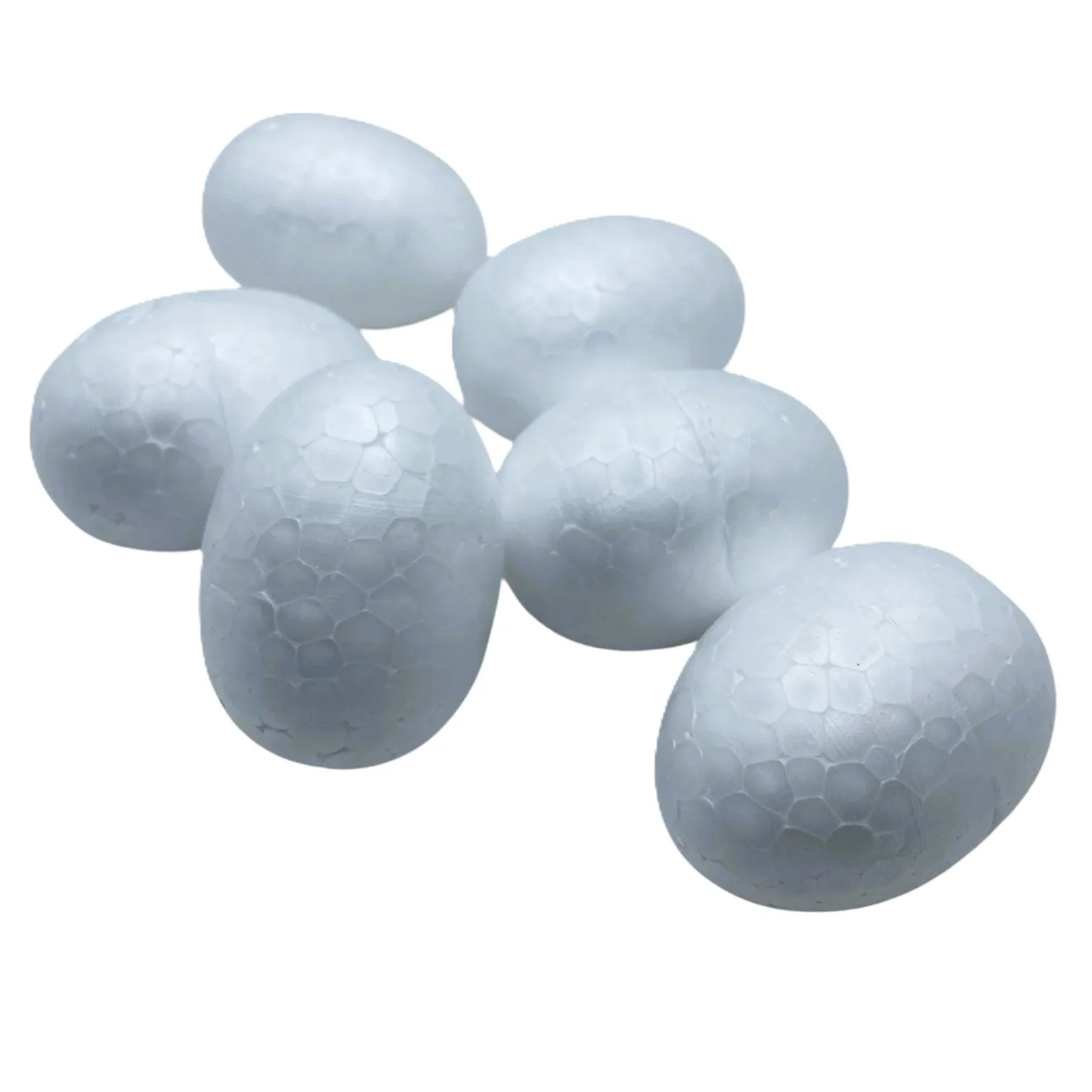 Oua din polistiren 55x40mm 6/set