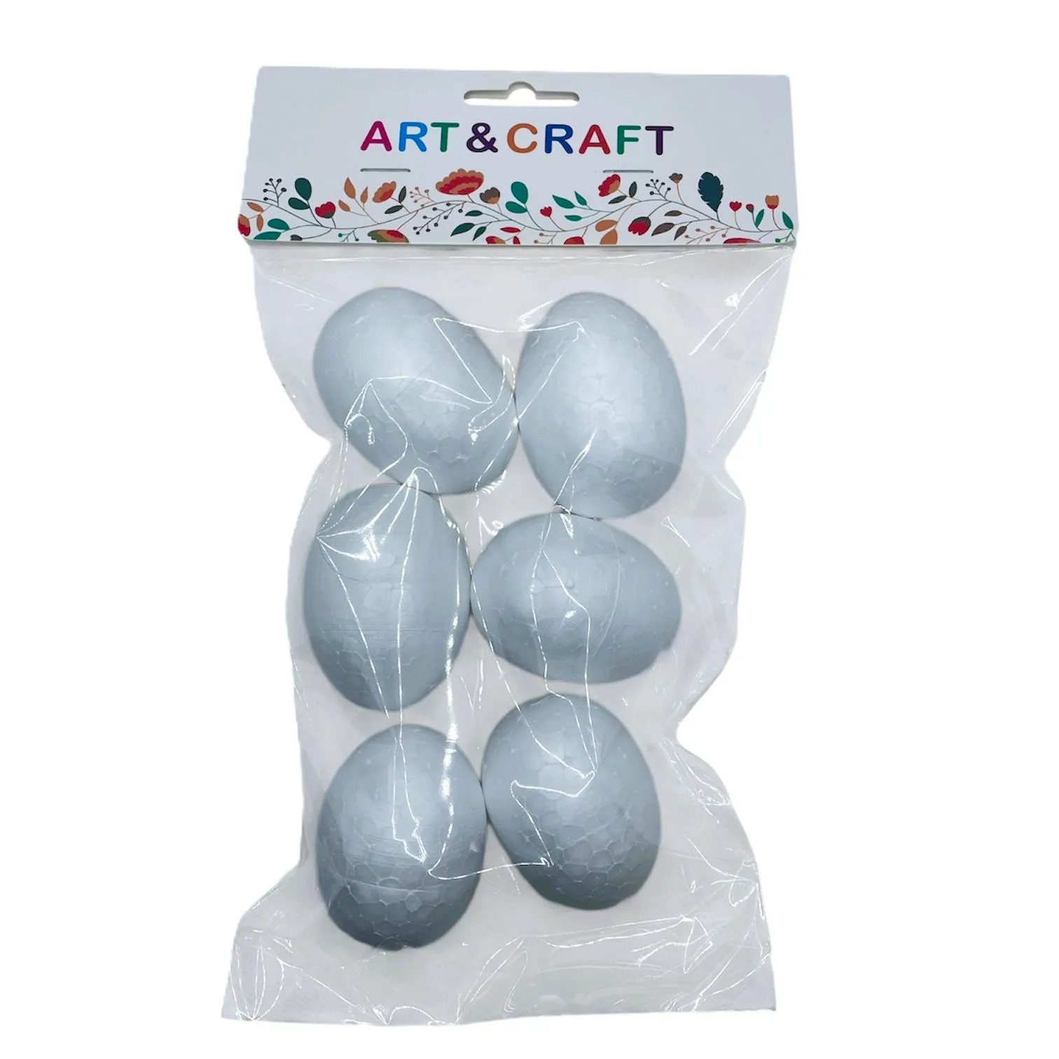Oua din polistiren 55x40mm 6/set - imagine 3