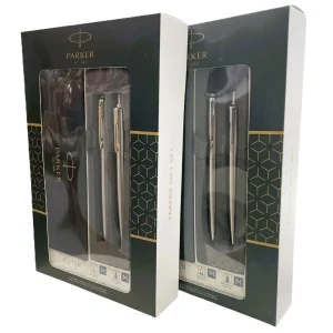 Set stilou+pix Parker Jotter Royal Stainless