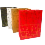 Punga cadou 30x40x12cm (mare) - imprimeu dungi