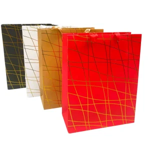 Punga cadou 30x40x12cm (mare) – imprimeu dungi