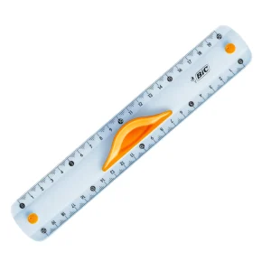 Rigla pvc Bic/blister 20 cm