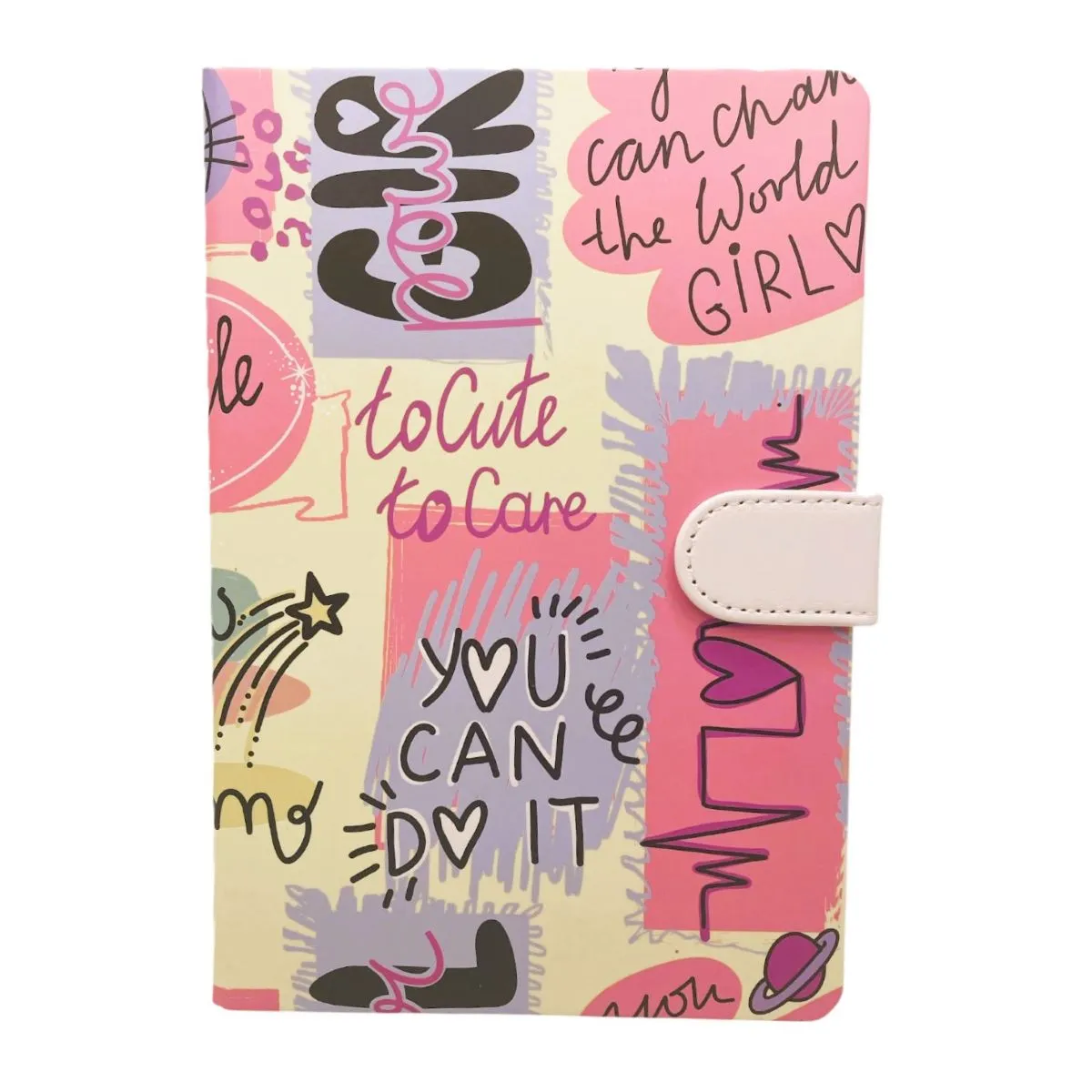 Agenda color A6 inchidere magnetica 19x13cm - imagine 4