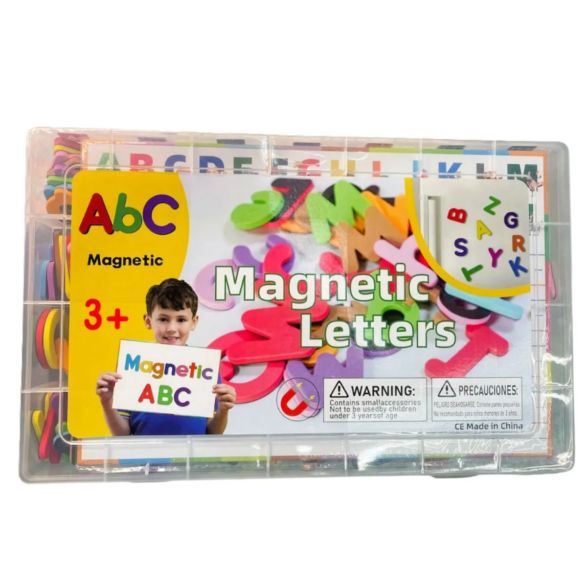 Alfabetar magnetic 208 piese in cutie din pvc - imagine 5