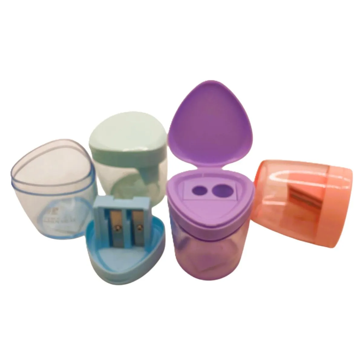 Ascutitoare pvc TR-360 triunghiulara cu rezervor - imagine 3