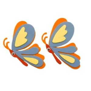 Set creativ Fluturi 9cm 2/set