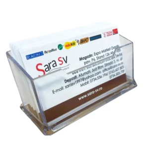 Suport carti vizita pvc