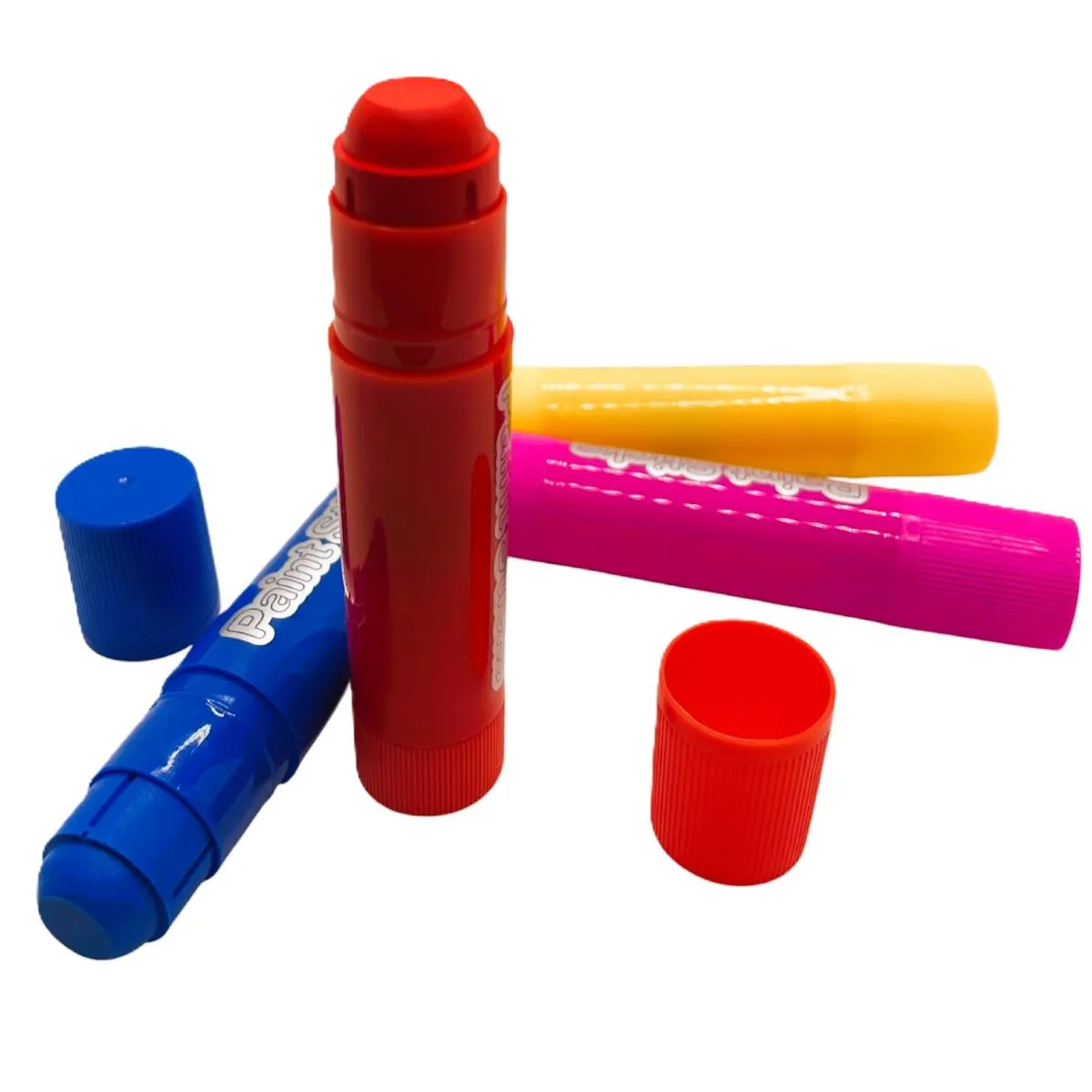 Tempera solida (stick) Boymax 8 cul - imagine 2
