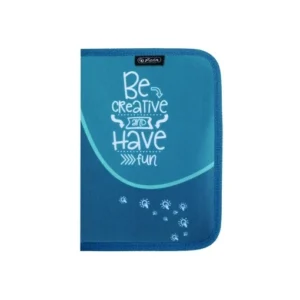 Penar echipat Herlitz 34 piese, 2 clape, motiv Be Creative