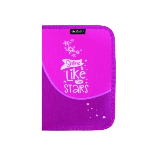 Penar echipat Herlitz 34 piese, 2 clape, motiv Like The Stars