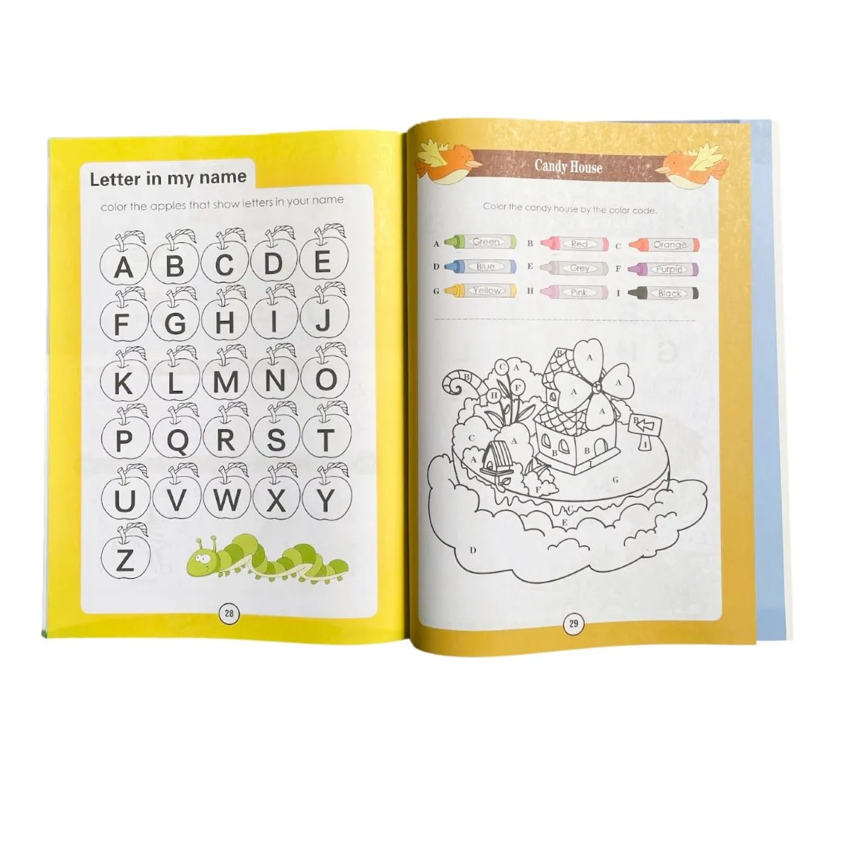 Carte educativa My First Alphabet - Level 1- 32 pag A4 - imagine 3