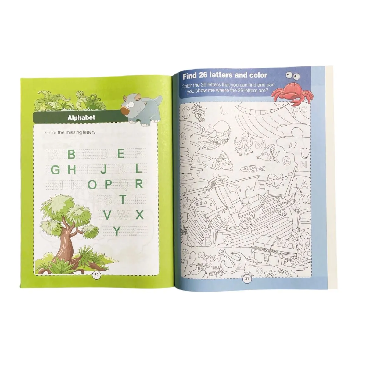 Carte educativa My First Alphabet - Level 1- 32 pag A4 - imagine 2
