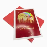 Felicitare cu plic 8.5*11.5cm - Christmas