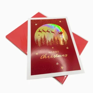 Felicitare cu plic 8.5*11.5cm – Christmas