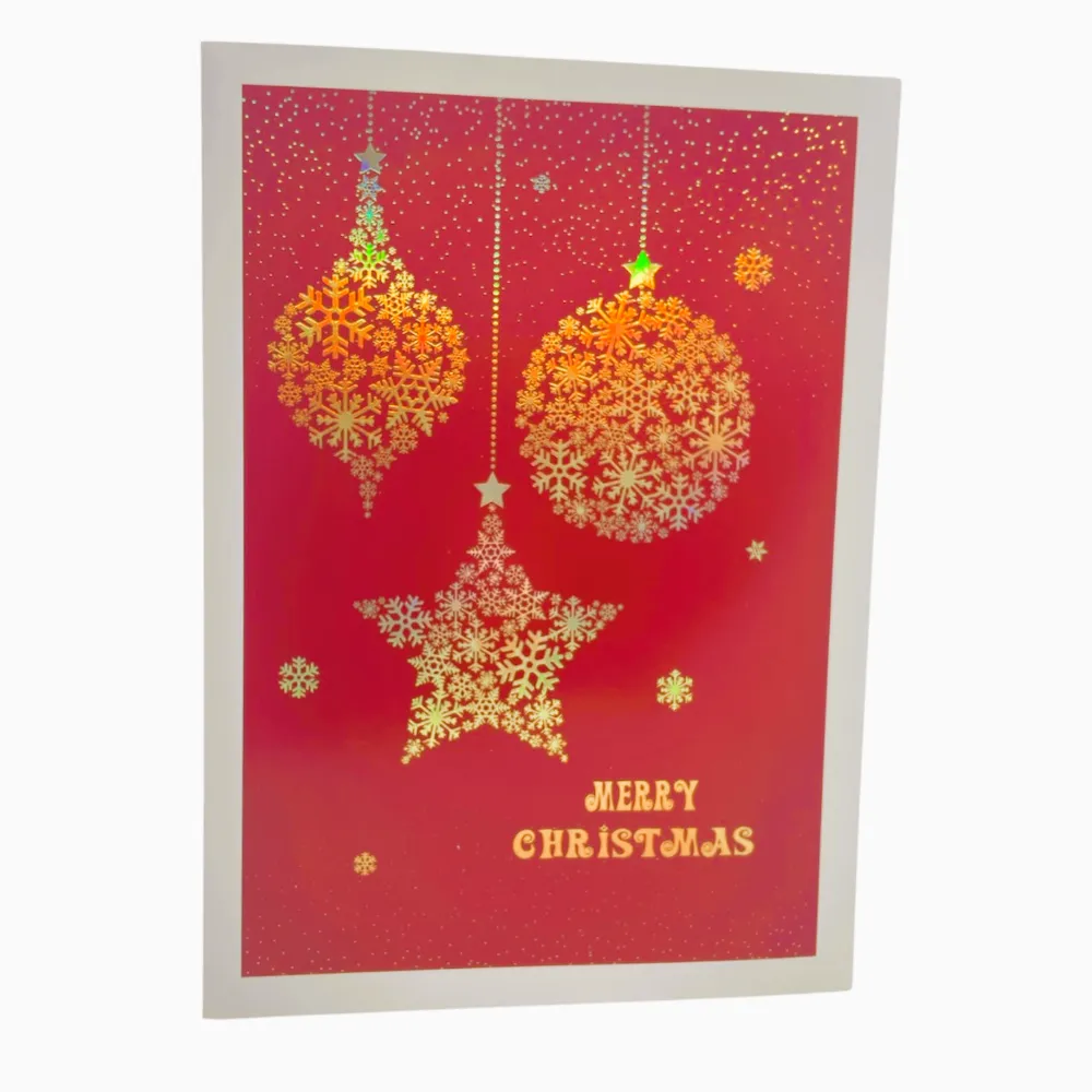Felicitare cu plic 8.5*11.5cm - Christmas - imagine 3