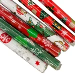 Hartie pentru ambalat 70x100cm ambalata individual (Christmas)
